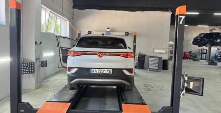 Розвал сходження Volkswagen ID4