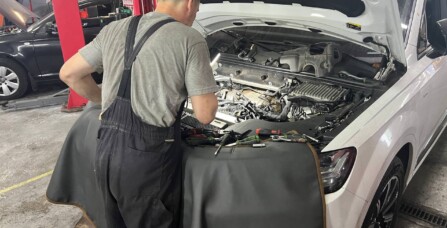 Ремонт паливних форсунок та переущільнення клапанних кришок Audi Q7