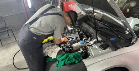 Чистка бензинов форсунок Audi A6 C7 2.0 TFSI