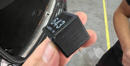 Заміна реле стартера Audi Q7