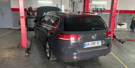 Діагностика димогенератором Volkswagen Passat 2.0 TDI