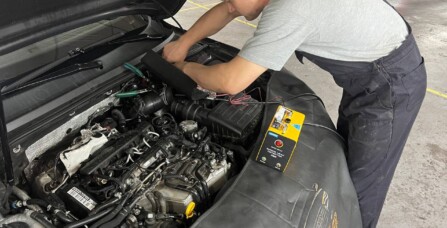 Діагностика димогенератором Volkswagen Passat 2.0 TDI