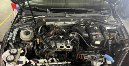 Тест на герметичність (Leak Down Test) VW Golf