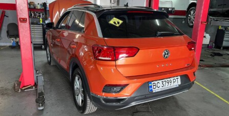 Мийка сажового мільтра та ЄГР VW T-Roс