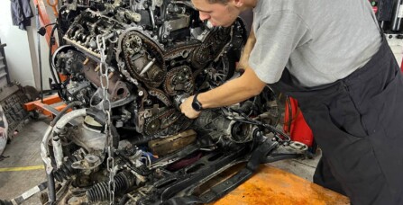 Заміна ланцюгів ГРМ VW Touareg