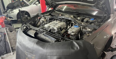 Заміна комплекта ланцюгів ГРМ Audi A6 C7 3.0 TFSI