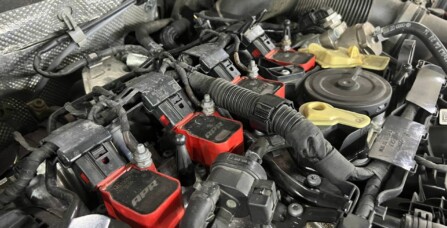 Заміна котушок запалювання на більш потужні APR Volkswagen Golf GTI 7