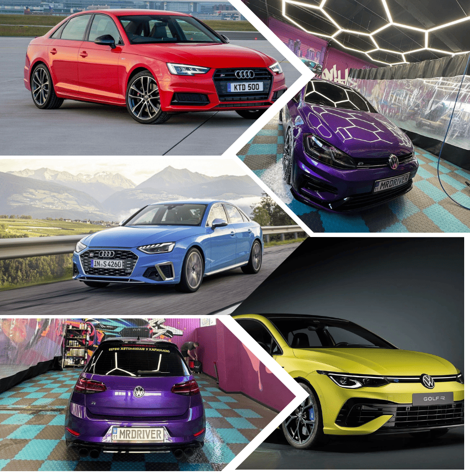 GolfR vs Audi S4 - що краще?