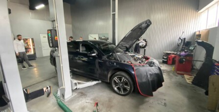 Пропуски запалювання та нерівна робота авто Audi A4 B9