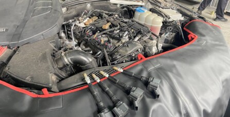 Пропуски запалювання та нерівна робота авто Audi A4 B9