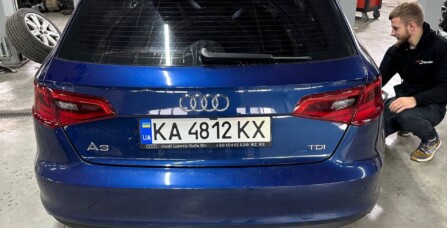 Заміна оливи в двигуні Audi A3 1.8 TFSI