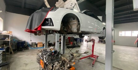 Ремонт акпп Audi S4 Stage 2