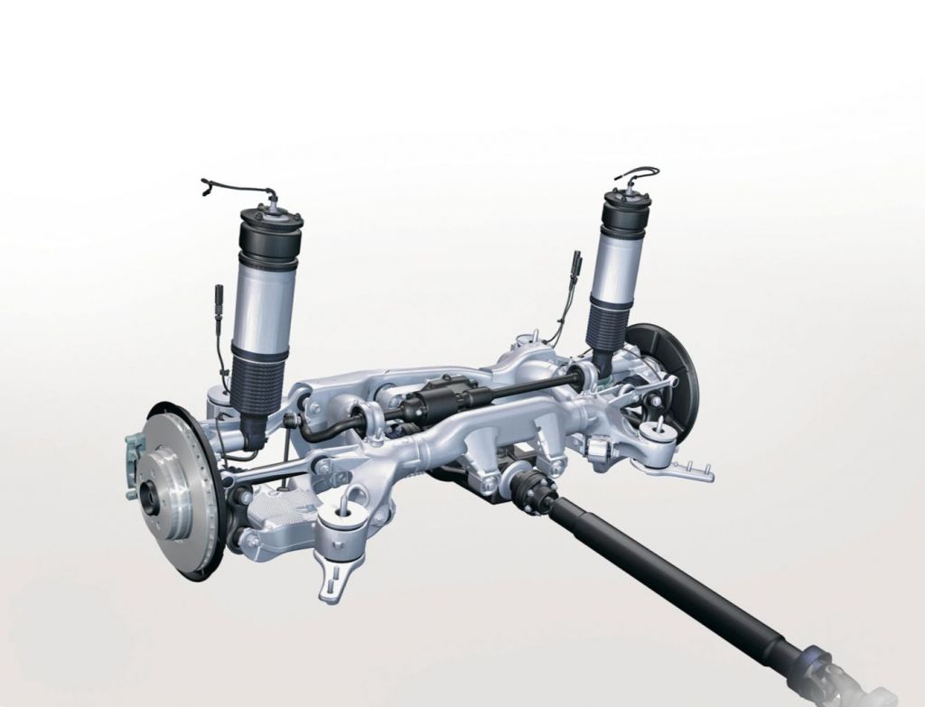 Несправності пневмопідвіски Audi Q7