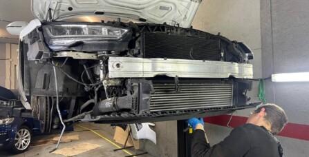 Переущільнення передньої кришки двигуна на Audi A6 C7 3.0 TDI 9 CRCA0