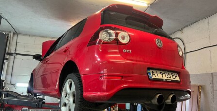 Ремонт турбокомпресора VW Golf 5 GTI (2.0 TFSI BWA/BPY, K03/K04)