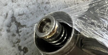 Заміна рульової рейки на Skoda Octavia A5 2.0 TDI після ДТП