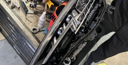 Заміна стандартних LED фар на Matrix LED фари на Audi A4 B9