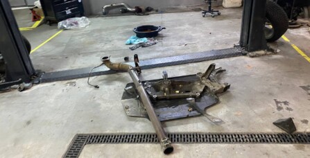 Діагностика турбокомпресора та встановлення Daunpaip Volkswagen Golf5 GTI 2.0 TSI