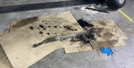 Ремонт рульової рейки Audi A6 C6 3.2 FSI