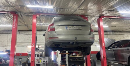 Заміна комплекту зчеплення з двомасовим маховиком Skoda Octavia A7 1.6 TDI