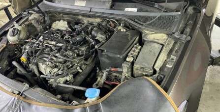 Розвал сходження Volkswagen Golf GTD