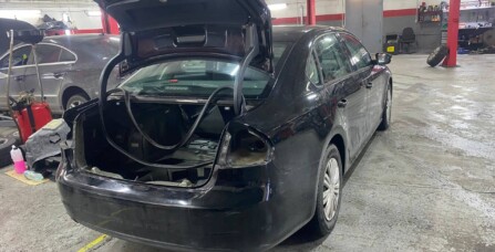Заміна американських повторювачів поворота на європейські Volkswagen Passat В7 USA