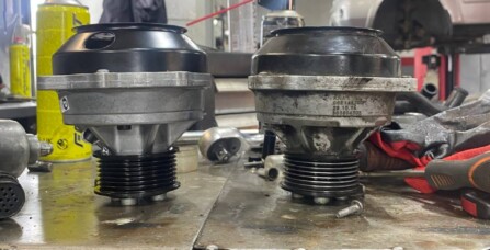 Заміна зчеплення компресора наддуву на Audi A6 C7 3.0 TFSI CREC