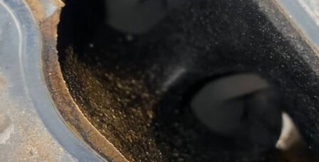 Чистка впускних клапанів горіховою скарлупою Volkswagen Passat B8 1.8 TSI