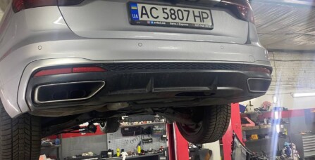 Ремонт мехатроніка з заміною всіх технічнич рідин Audi A4B9 2.0 TDI