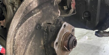 Заміна гальмівних дисків набільш високотемпературні Audi A4B9