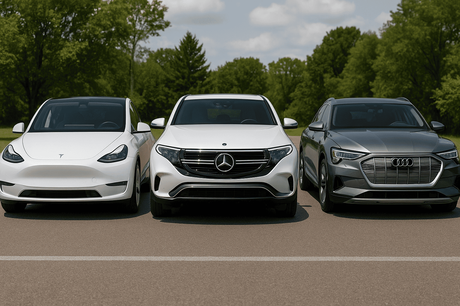 Audi e-tron, Tesla Model Y чи Mercedes EQC: який електрокросовер обрати?