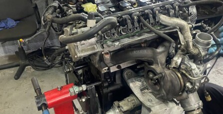 Заміна балансуючих валів та повного комплекту ланцюгів ГРМ на Audi A6 C7 2.0 TFSI