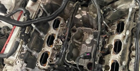 Потрапляння антифризу в двигун Audi A6C7 3.0 TFSI