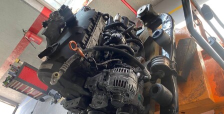 Ремонт двигуна на пробігу 700 000 км Volkswagen T5 1.9 TDI