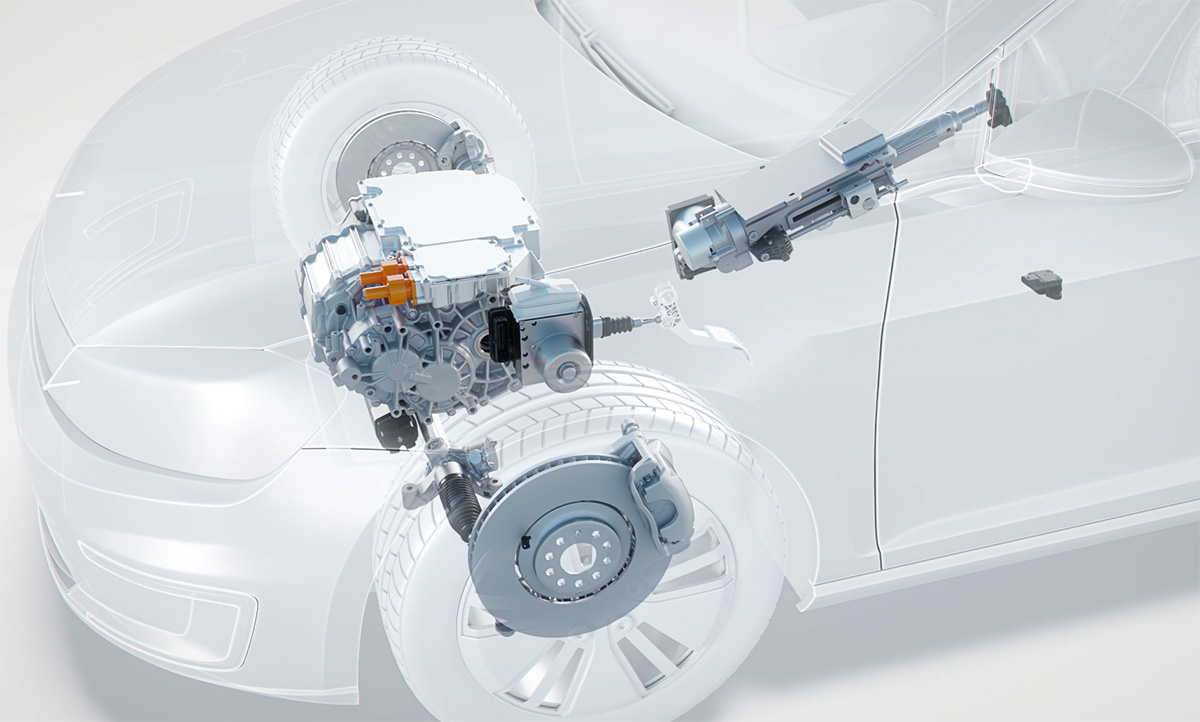 Гальмівні системи з електричним підсилювачем (by-wire)