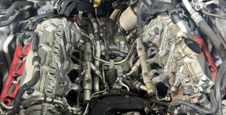 Підтікання охолоджуючої рідини Audi A7C7 3.0 TFSI