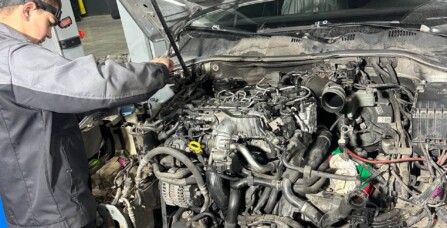 Заміна двигуна на БУ Volkswagen Passat B6 2.0 TDI