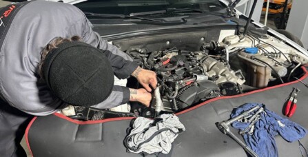 Ремонт турбокомпресора Audi A4B8 2.0 TFSI