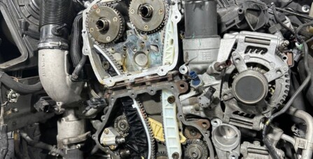 Заміна комплекта ГРМ та чистка впуску з заміною ВКГ Audi A6C8 2.0 TFSI