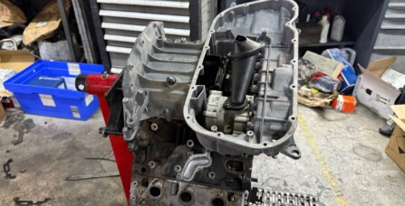 Переущільнення напівпіддону Audi A4B8 2.0 TFSI