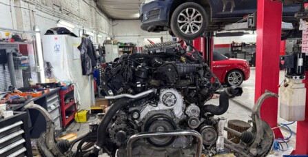 Заміна двигуна на БУ з проведенням всіх регламентних робіт Audi Q7 3.0 TDI