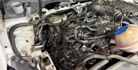 Ремонт турбокомпрессора Porsche Cayenne 3.0 TFSI