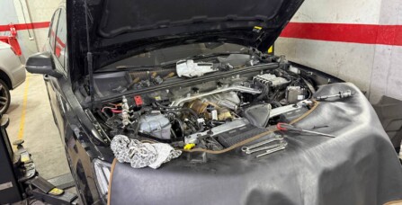 Чистка впускних клапанів та заміна PCV клапана Audi A6C7 3.0 TFSI