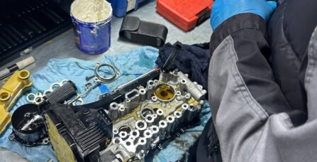 Заміна оливи в корбці передач та заміна фільтрів Audi A6C7 3.0 TFSI Dl 382