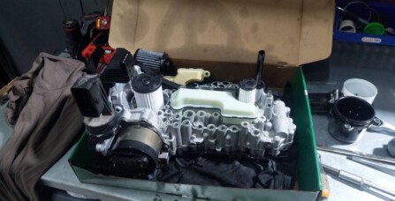 Ремонт мехатроніка проблеми з тиском Audi A4B9 2.0 TFSI