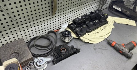 Заміна комплекта ГРМ, оливного насосу та сальніка колінчатого валу Volkswagen Passat B8 2.0 TDI