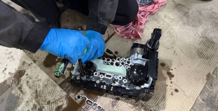 Заміна оливи в коробці передач DL382/DSD7 з зняттям мехатроніка та заміною всіх фільтрів Audi Q5 2.0 TFSI