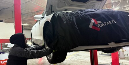 Заміна рульових накінечників та рульових тяг Audi A3 2.0 TFSI