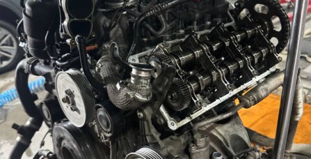 Заміна комплекта ланцюгів ГРМ Audi Q7 3.0 TDI