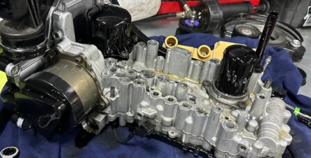 Заміна оливи в DSG та сервісне обслуговування мехатроніка Audi A6C8 3.0TFSI